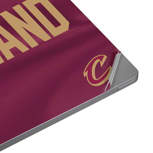 NBA Cleveland Cavaliers Jersey Universal Laptop 12in (9.8 x 6.8in) Skin